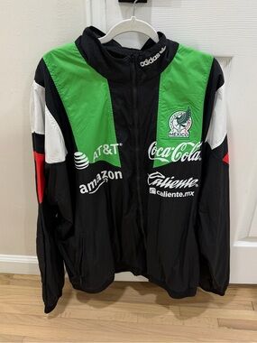 Adidas Mexico EQT Track Black Jacket Men Size L